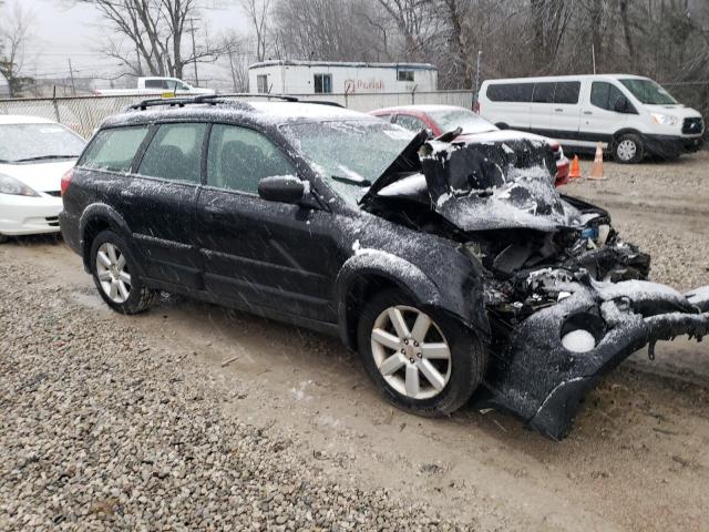 4S4BP61CX67304867 - 2006 SUBARU LEGACY OUTBACK 2.5I BLACK photo 4