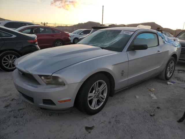 1ZVBP8AN6A5181782 - 2010 FORD MUSTANG SILVER photo 1