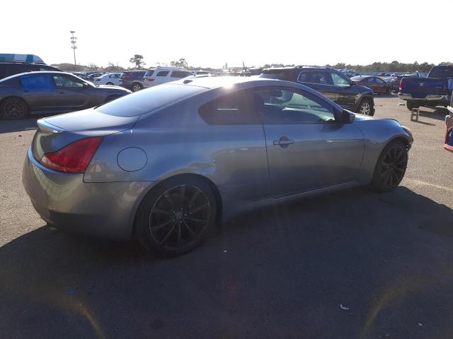 JNKCV64E18M109528 - 2008 INFINITI G37 BASE GRAY photo 3