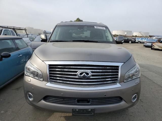 JN8AZ2NC4E9351218 - 2014 INFINITI QX80 GRAY photo 5