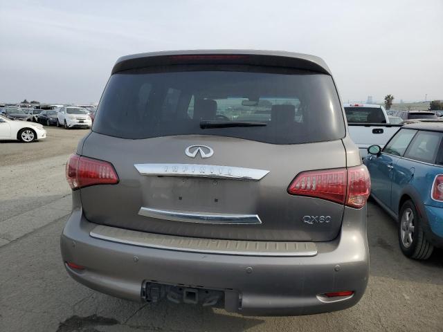 JN8AZ2NC4E9351218 - 2014 INFINITI QX80 GRAY photo 6