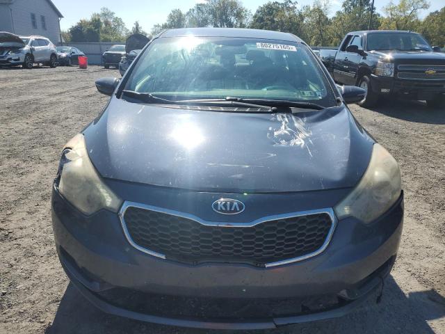 KNAFX4A8XE5121918 - 2014 KIA FORTE EX BLUE photo 5