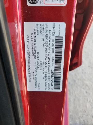 3MZBN1V37JM238877 - 2018 MAZDA 3 TOURING Kırmızı fotoğraf 12