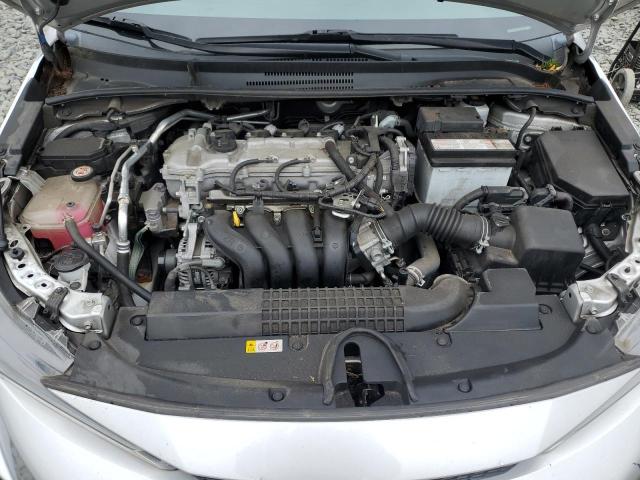 5YFEPRAE2LP034550 - 2020 TOYOTA COROLLA LE SILVER photo 11