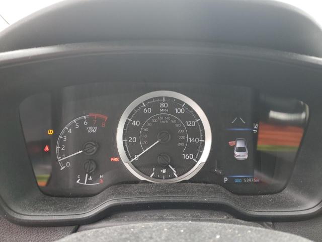 5YFEPRAE2LP034550 - 2020 TOYOTA COROLLA LE SILVER photo 9