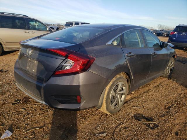 2HGFC2F6XMH514210 - 2021 HONDA CIVIC LX GRAY photo 3