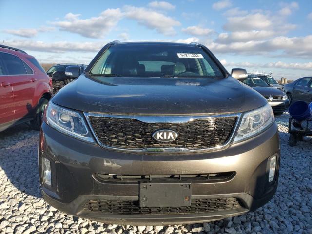 5XYKUDA76EG482877 - 2014 KIA SORENTO EX CHARCOAL photo 5