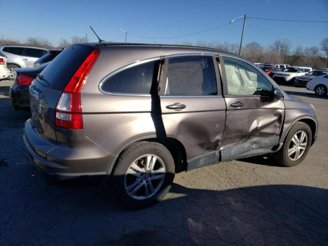 5J6RE4H57AL091309 - 2010 HONDA CR-V EX GRAY photo 3