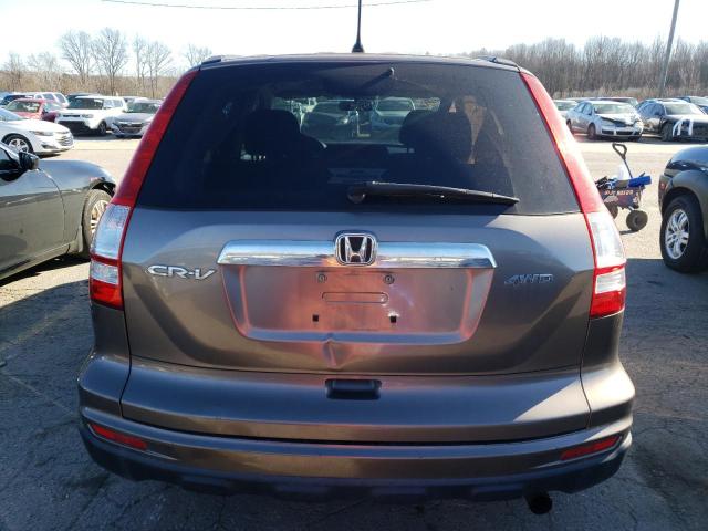 5J6RE4H57AL091309 - 2010 HONDA CR-V EX GRAY photo 6