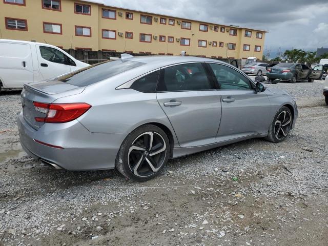 1HGCV1F38KA168098 - 2019 HONDA ACCORD SPORT Gümüş fotoğraf 3