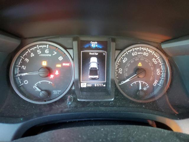 3TMCZ5AN5JM187177 - 2018 TOYOTA TACOMA DOUBLE CAB رمادي صورة 9