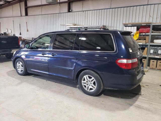 5FNRL38486B094839 - 2006 HONDA ODYSSEY EX BLUE photo 2