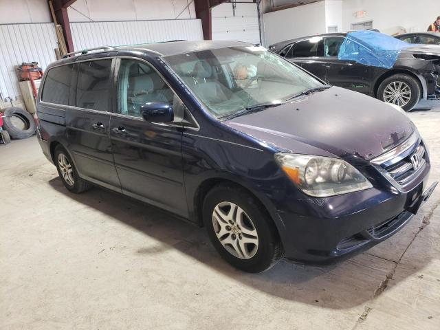 5FNRL38486B094839 - 2006 HONDA ODYSSEY EX BLUE photo 4