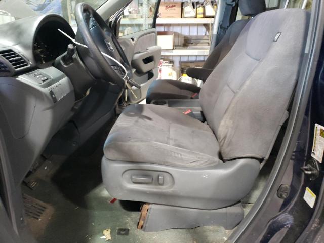 5FNRL38486B094839 - 2006 HONDA ODYSSEY EX BLUE photo 7