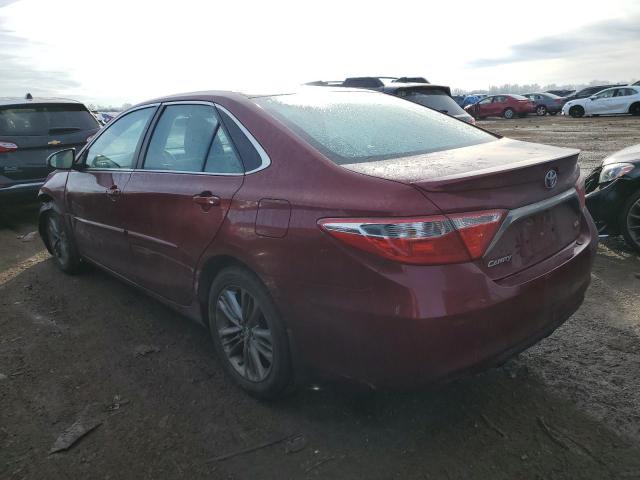 4T1BF1FK2HU632682 - 2017 TOYOTA CAMRY LE RED photo 2