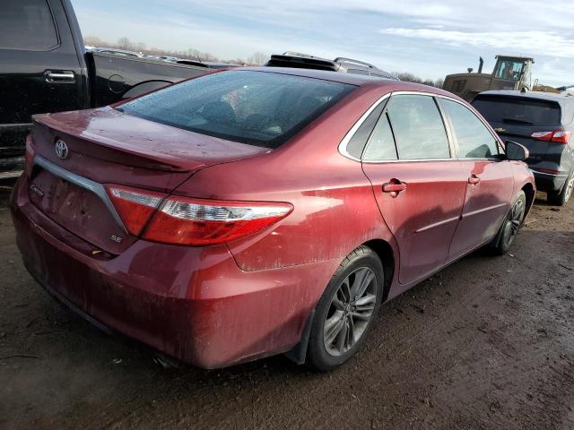 4T1BF1FK2HU632682 - 2017 TOYOTA CAMRY LE RED photo 3