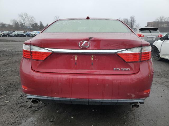 JTHBK1GGXD2040669 - 2013 LEXUS ES 350 RED photo 6