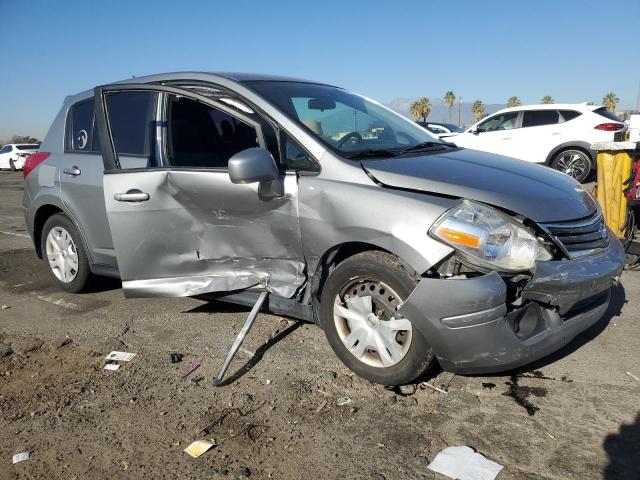 3N1BC1CP7CK286699 - 2012 NISSAN VERSA S GRAY photo 4