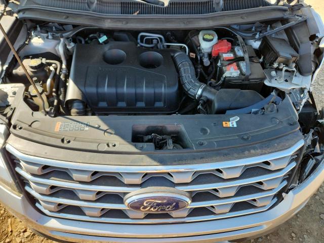 1FM5K7DH7GGA32241 - 2016 FORD EXPLORER XLT ვერცხლისფერი ფოტო 12