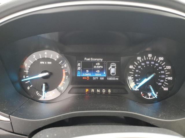 3FA6P0HR8DR355812 - 2013 FORD FUSION SE BLACK photo 9