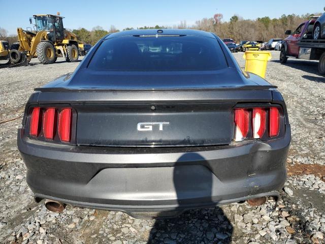 1FA6P8CF0H5201485 - 2017 FORD MUSTANG GT CHARCOAL photo 6