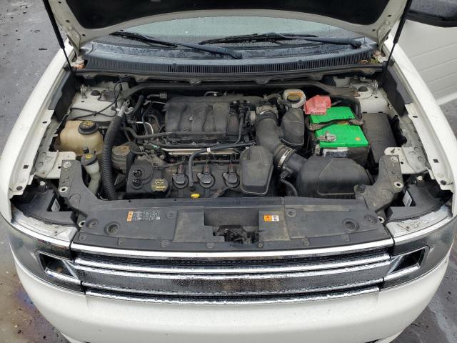2FMHK6C86DBD01857 - 2013 FORD FLEX SEL WHITE photo 12
