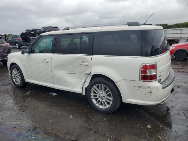 2FMHK6C86DBD01857 - 2013 FORD FLEX SEL WHITE photo 2