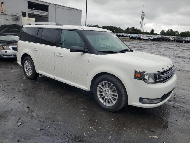 2FMHK6C86DBD01857 - 2013 FORD FLEX SEL WHITE photo 4