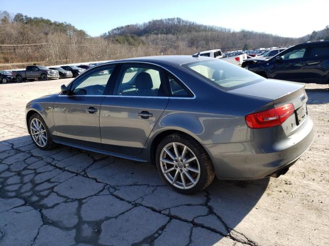 WAUFFAFL5FN025761 - 2015 AUDI A4 PREMIUM PLUS GRAY photo 2