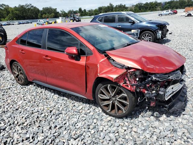 5YFS4RCE2LP054418 - 2020 TOYOTA COROLLA SE RED photo 4