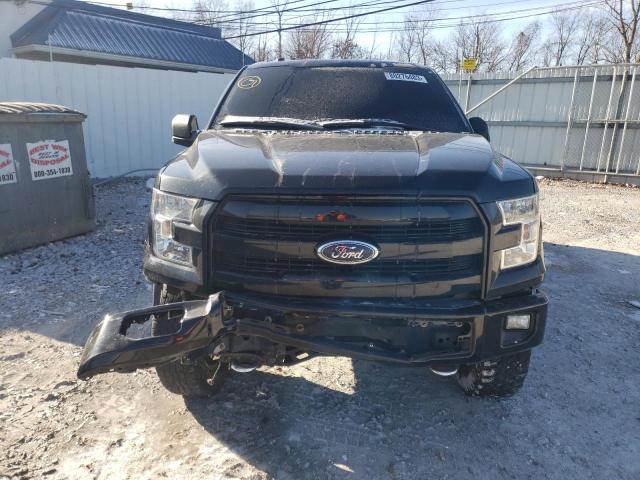 1FTFW1EF8GFC50122 - 2016 FORD F150 SUPERCREW BLACK photo 5