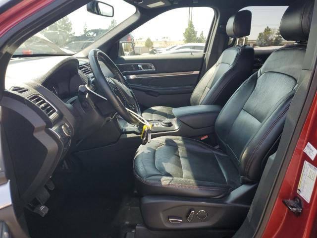 1FM5K8GT6HGD55283 - 2017 FORD EXPLORER SPORT BURGUNDY photo 7