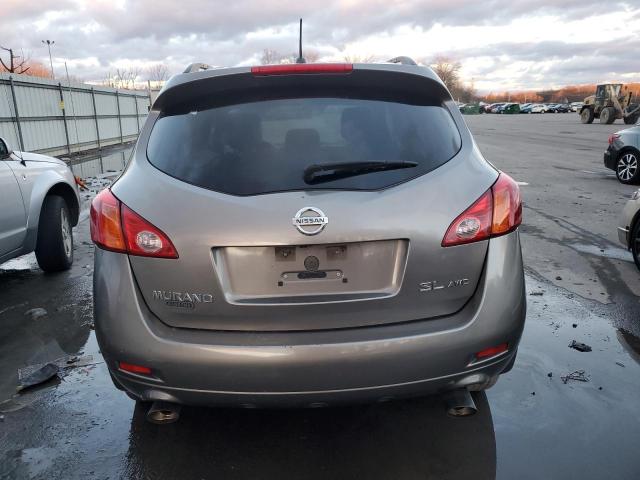 JN8AZ18W59W100344 - 2009 NISSAN MURANO S GRAY photo 6