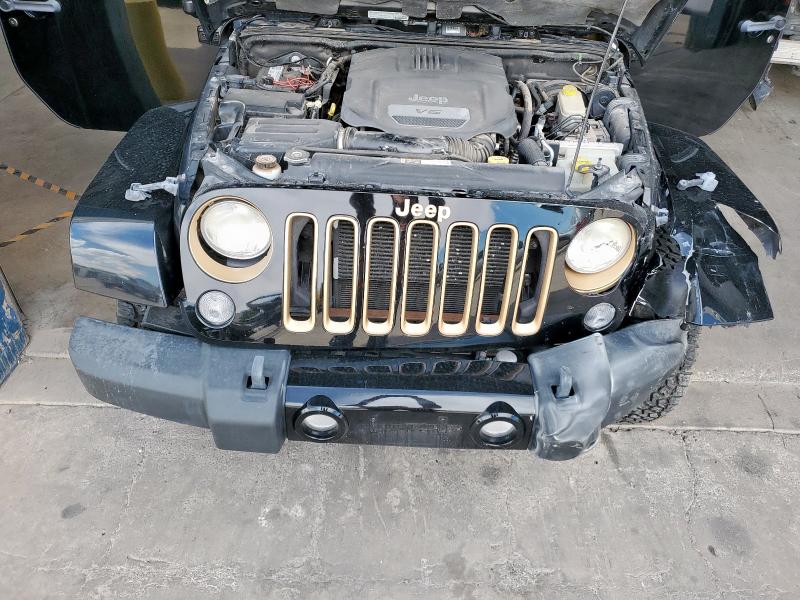 1C4HJWEG5EL149275 - 2014 JEEP WRANGLER U SAHARA BLACK photo 11