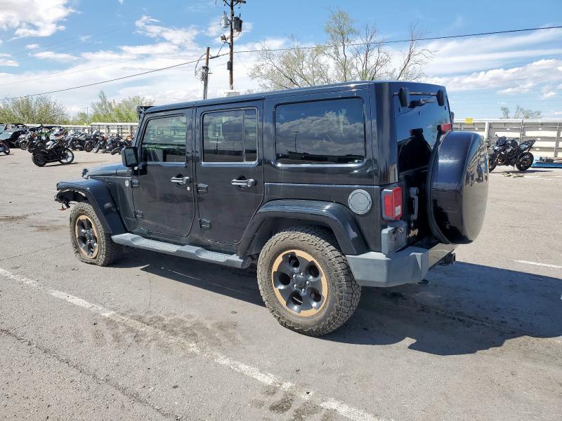 1C4HJWEG5EL149275 - 2014 JEEP WRANGLER U SAHARA BLACK photo 2