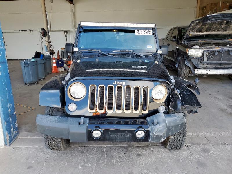 1C4HJWEG5EL149275 - 2014 JEEP WRANGLER U SAHARA BLACK photo 5