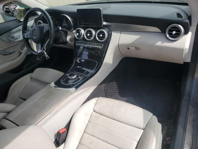 WDDWJ4KB2HF393401 - 2017 MERCEDES-BENZ C 300 4MATIC GRAY photo 8