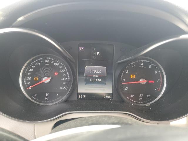 WDDWJ4KB2HF393401 - 2017 MERCEDES-BENZ C 300 4MATIC GRAY photo 9