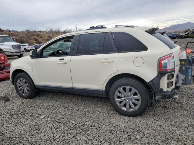 2FMDK48C58BB40438 - 2008 FORD EDGE SEL WHITE photo 2