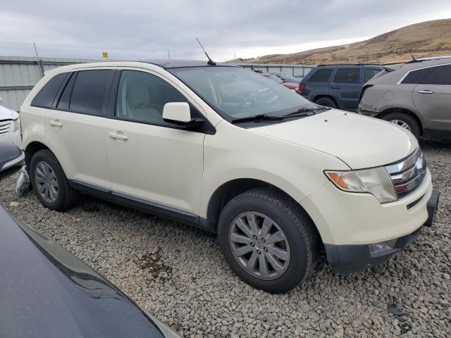 2FMDK48C58BB40438 - 2008 FORD EDGE SEL WHITE photo 4