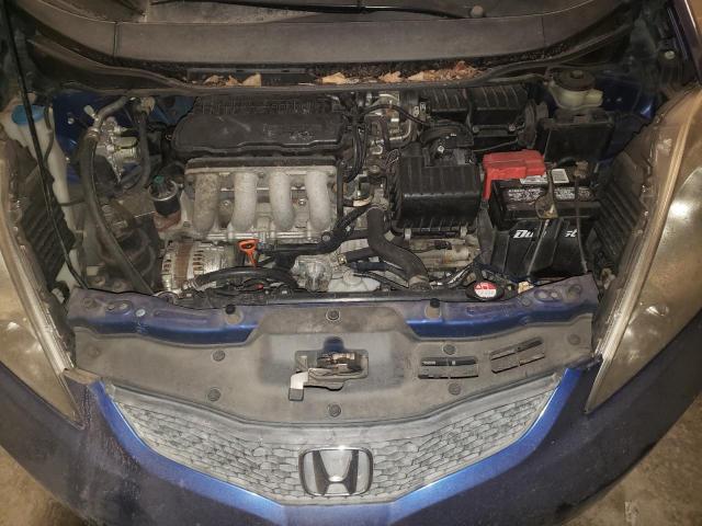 JHMGE8H48AS009281 - 2010 HONDA FIT SPORT BLUE photo 11