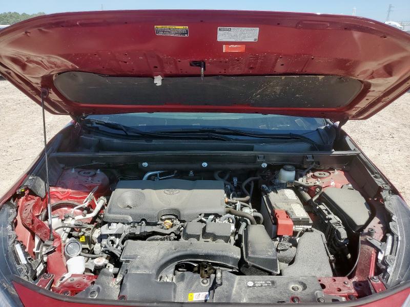 2T3F1RFV6RW488359 - 2024 TOYOTA RAV4 LE ბურგუნდია ფოტო 11