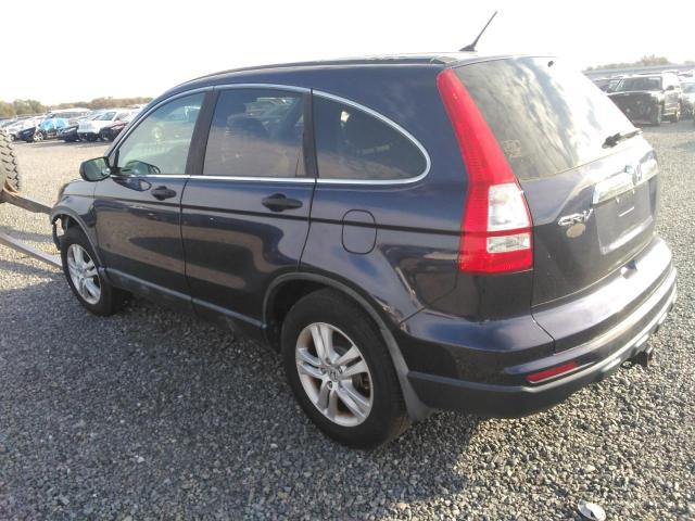 5J6RE3H54BL030298 - 2011 HONDA CR-V EX BLUE photo 2