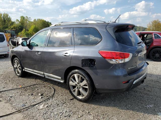 5N1AR2MMXDC653809 - 2013 NISSAN PATHFINDER S GRAY photo 2