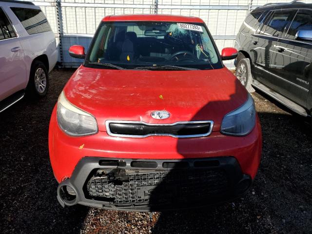 KNDJP3A52E7712925 - 2014 KIA SOUL + RED photo 5