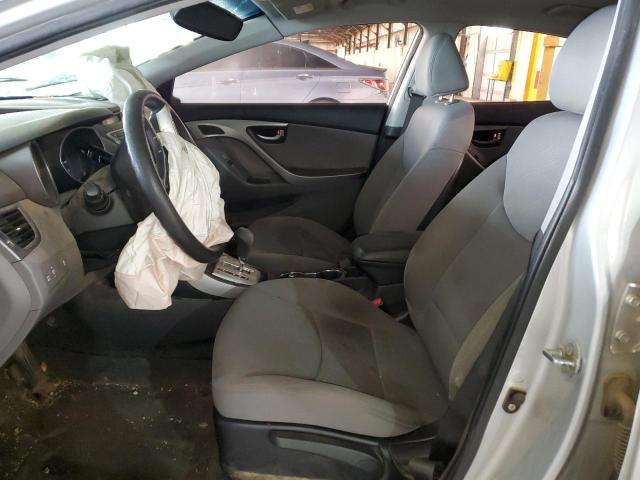 KMHDH4AE4CU242309 - 2012 HYUNDAI ELANTRA GLS SILVER photo 7