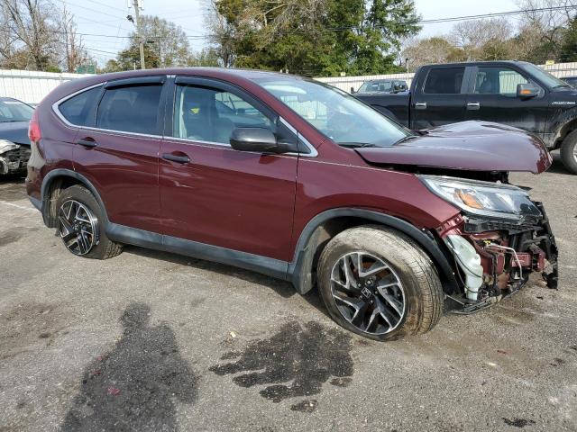 2HKRM3H45GH506585 - 2016 HONDA CR-V SE MAROON photo 4