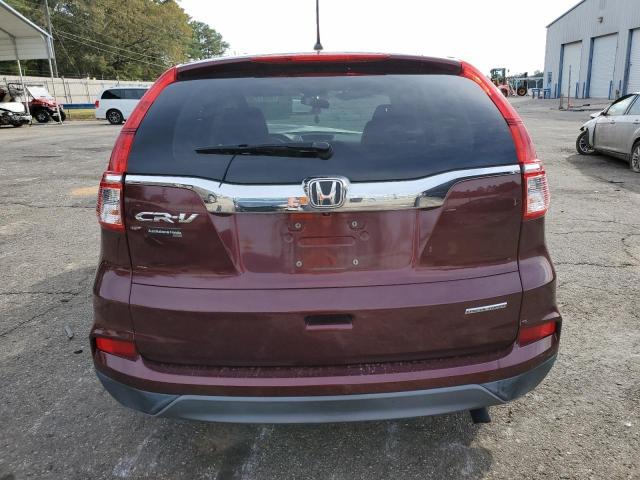 2HKRM3H45GH506585 - 2016 HONDA CR-V SE MAROON photo 6