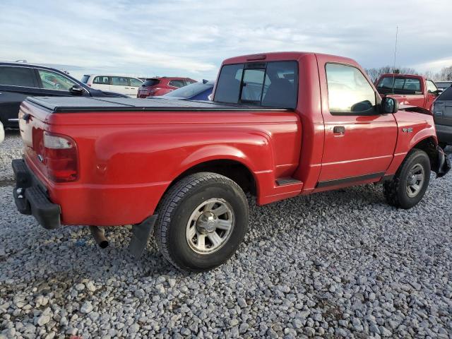 1FTYR10D03PA91932 - 2003 FORD RANGER RED photo 3
