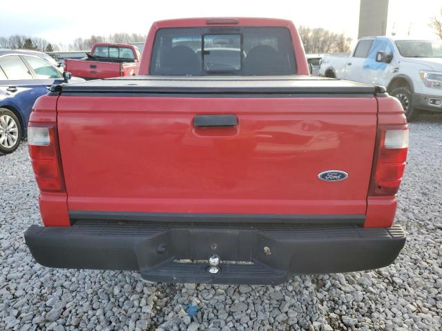 1FTYR10D03PA91932 - 2003 FORD RANGER RED photo 6